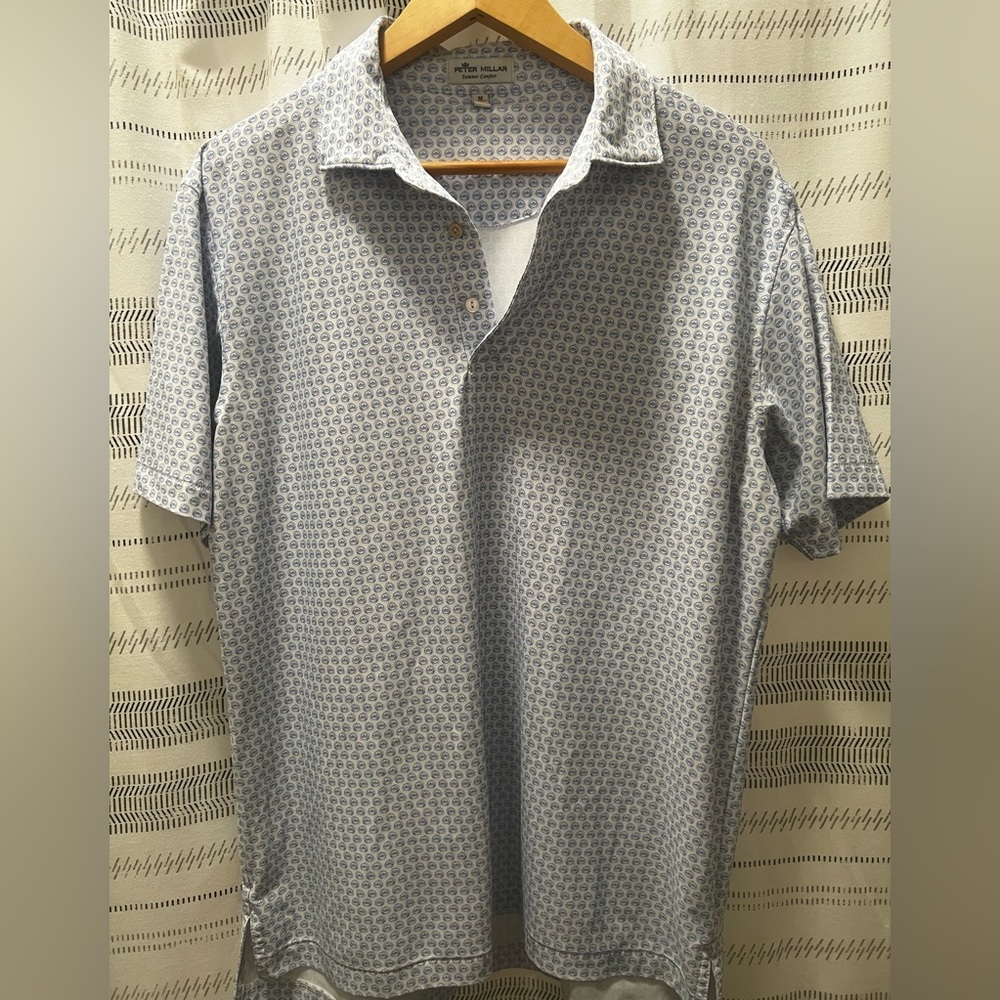 PETER MILLAR Crown Sport Summer Comfort Polo Shirt - Picture 5 of 5